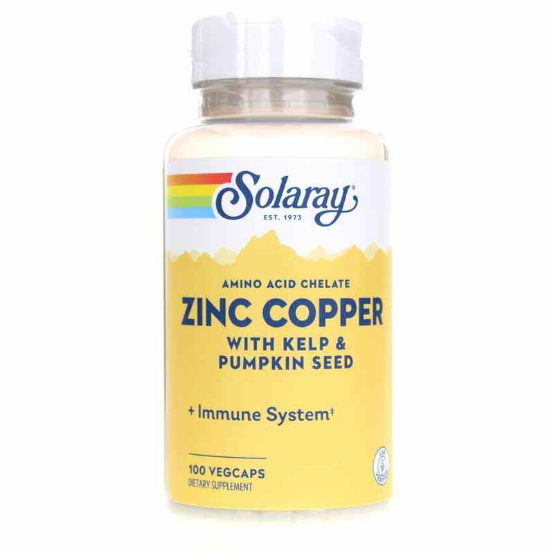 Zinc Copper, 100 Veg Capsules, SLR