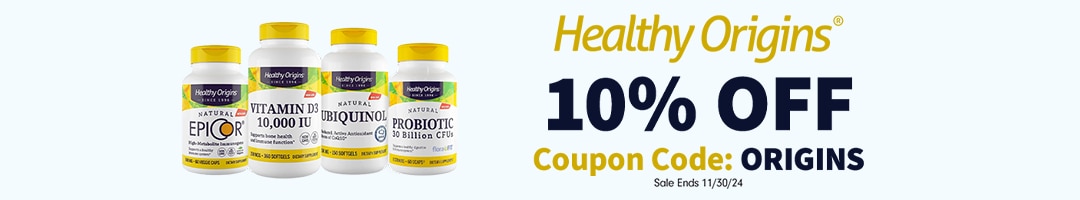 Extra 10% OFF Healthy Origins