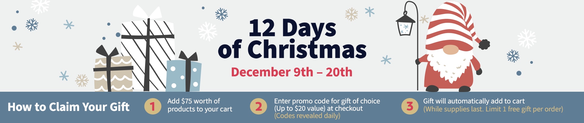 12 Days of Christmas = 12 Days of Giveaways